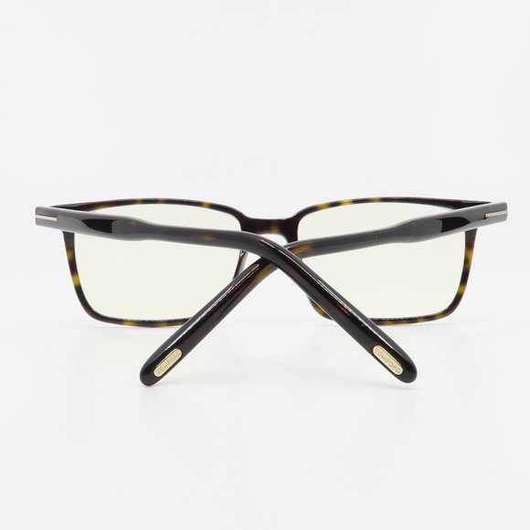 Tom Ford TF 5802-B 052 New Tortoise Blue Light Block Eyeglasses 55mm with box - Picture 6 of 7